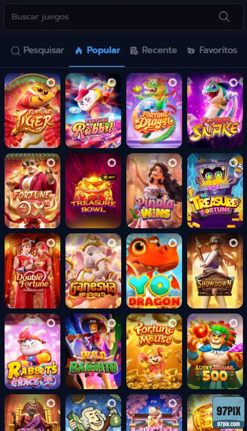 97pix - explorar os melhores jogos de mesa - Fortune Tiger e Aviator