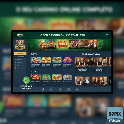 97pix - interface premium - Cadastro na Plataforma