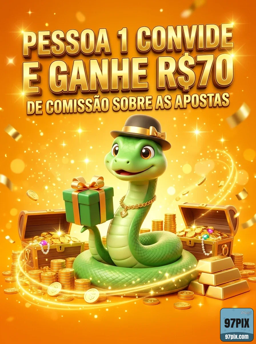 97pix - bônus exclusivo - Bônus de Primeiro Depósito
